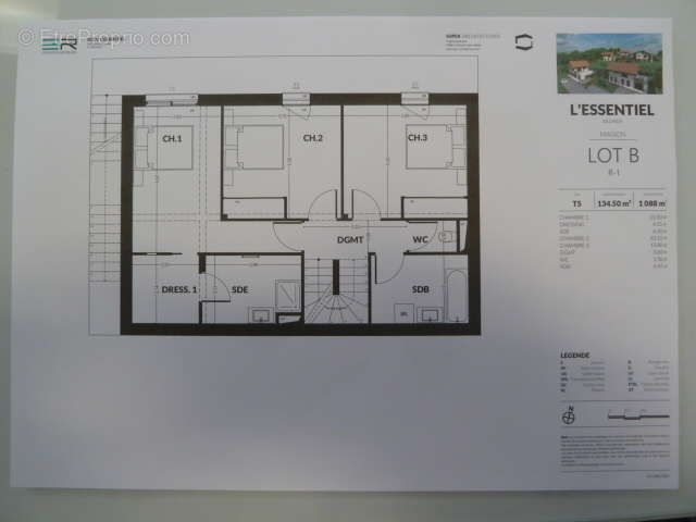 Maison individuelle de 133m² sur 1088m² de terrain - photo 2
