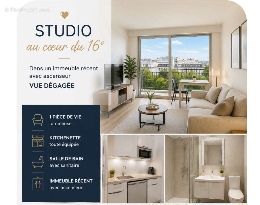 Appartement à PARIS-16E