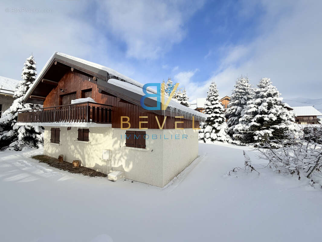 (73) la toussuire - rare chalet indépendant avec grand terrain - centre station - photo 29