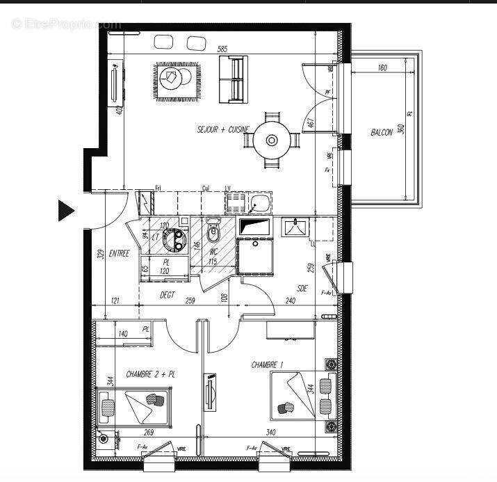 Photo 1 - Appartement à SAINT-HILAIRE-DE-RIEZ