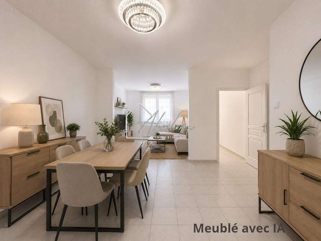 Photo non contractuelle - meublée avec l'IA - Maison à TOURCOING