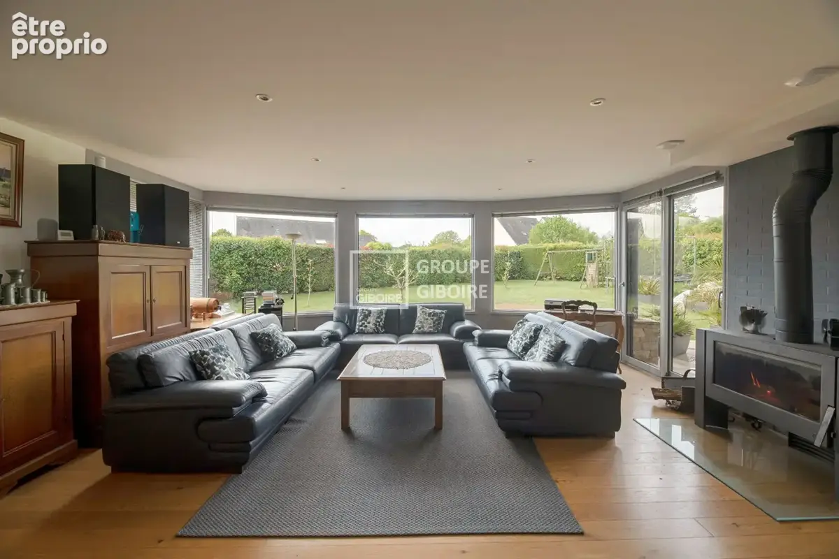 A vendre - exclusivite agence giboire - superbe maison d'architecte t7 de plus de 170 m² habitables - liffre - photo 4