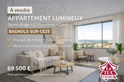 Appartement à BAGNOLS-SUR-CEZE
