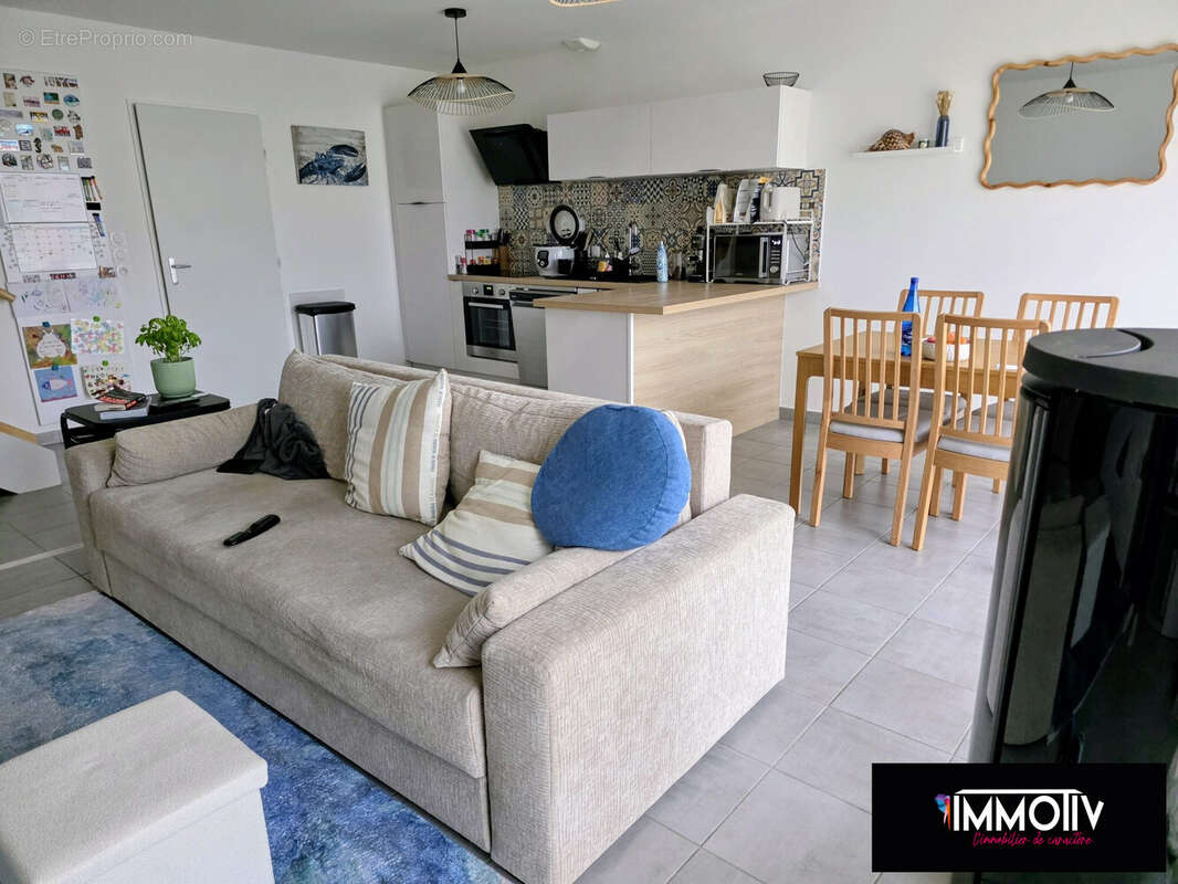 Pièce de vie - Maison à PLOUMOGUER