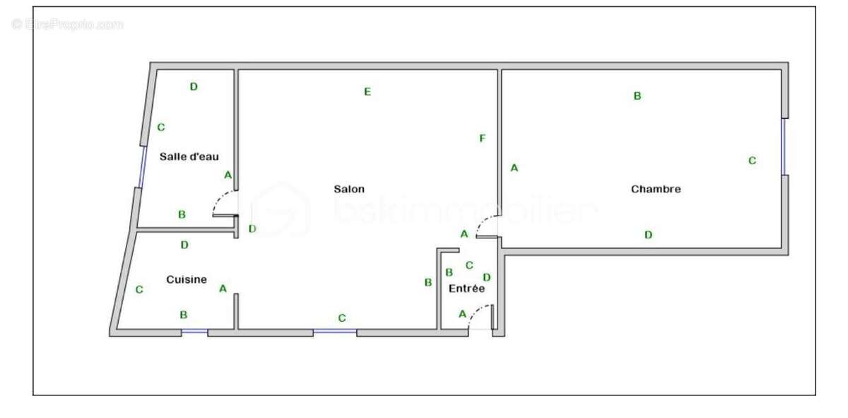 Appartement à PARIS-20E