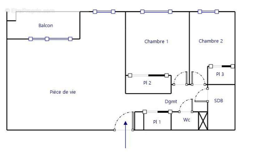 Photo 8 - Appartement à VILLEURBANNE