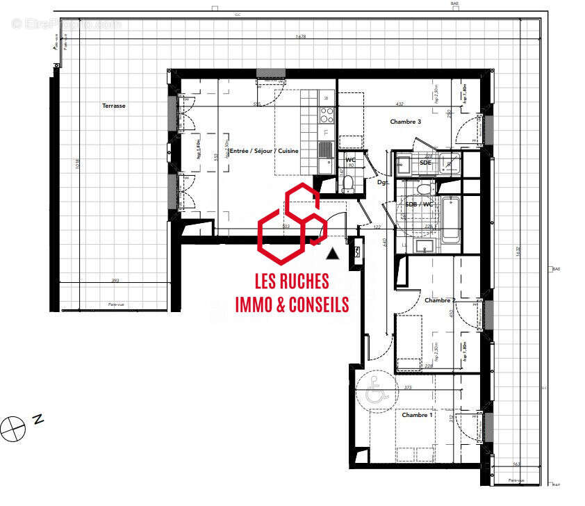 Appartement à L&#039;ISLE-ADAM