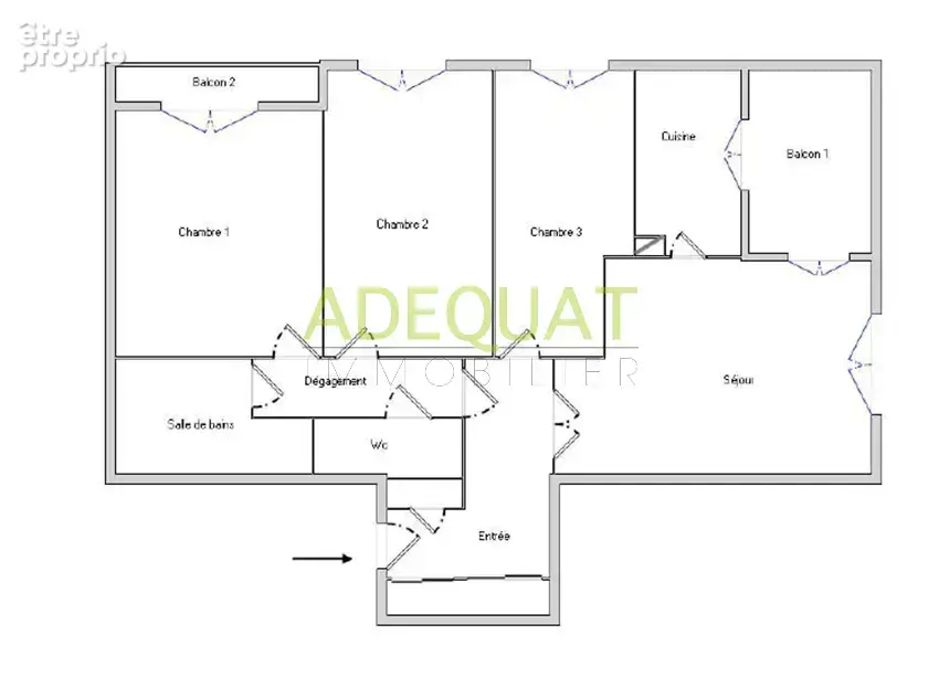 L'ISLE D'ABEAU, appartement T4 / 3 chambres / terrasse / piscine / jardin… - photo 13