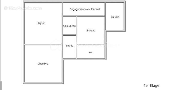 Appartement à PARIS-20E