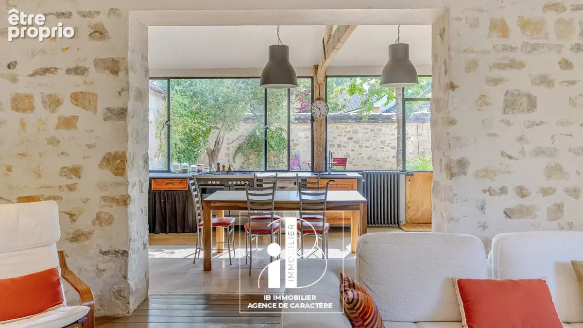 Bourron-marlotte – maison ancienne de caractère 210 m² – jardin clos 518 m² - photo 6