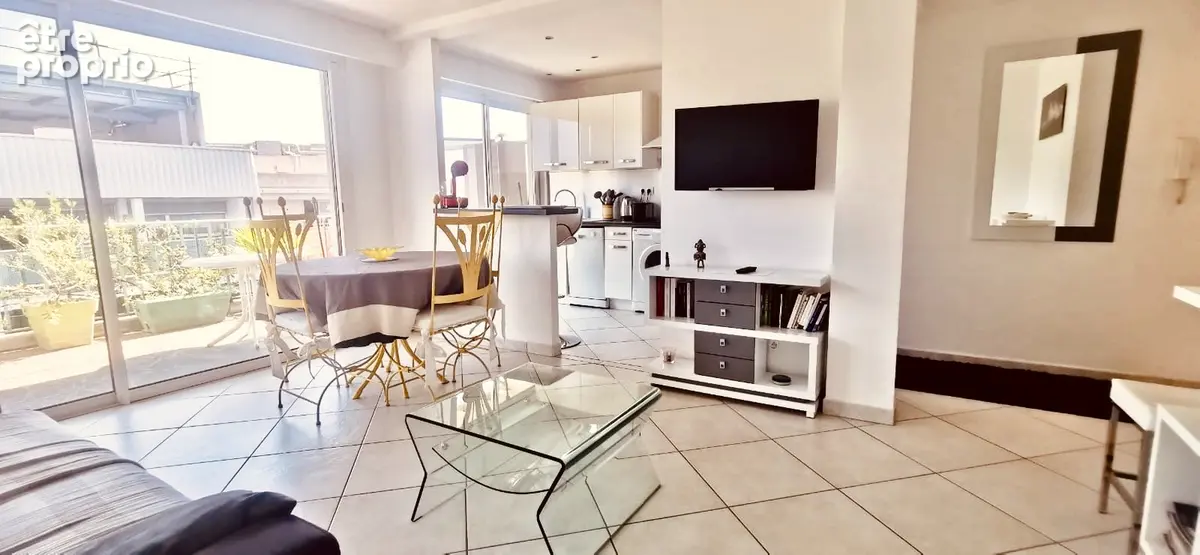 Appartement Antibes 2 pièce(s) 50 m2 et cave - photo 4