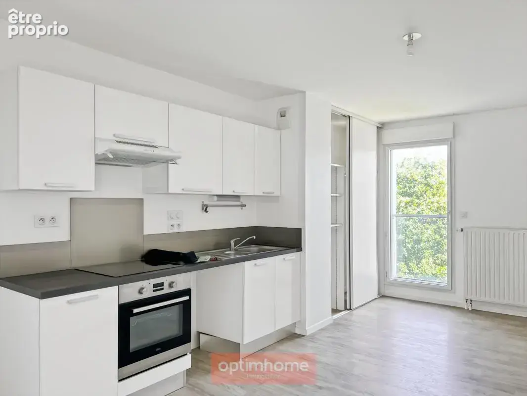 Rennes la courrouze – t3 62 m² – dernier étage – loggia – parking – métro au pied - photo 2