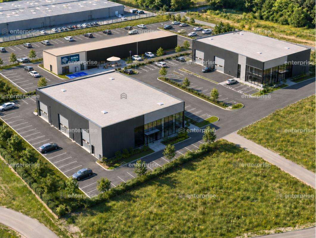 Bâtiments neufs 1000 m2 divisibles à vendre ou à louer sur amiens metropole - photo 2
