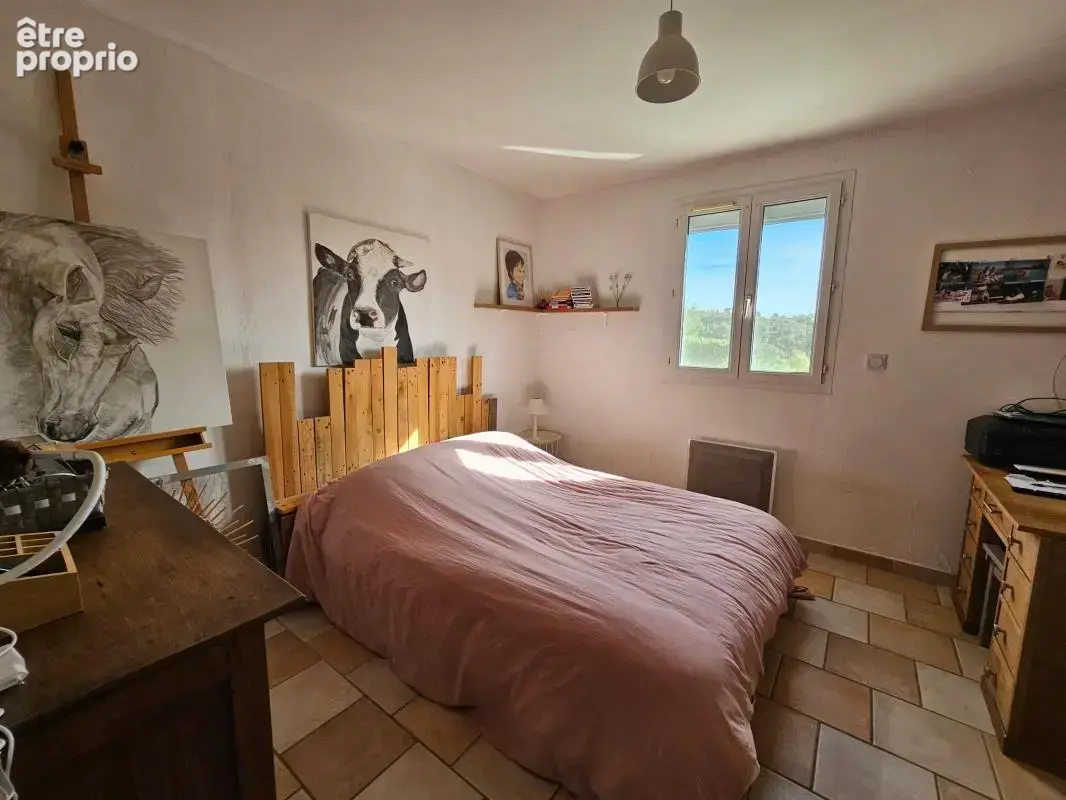 SUD ARDÈCHE – SAINT-PAUL-LE-JEUNE (07460) Coup de cœur assuré ! Charmante villa de plain-pied sans aucun travaux, sur grand terr - photo 8
