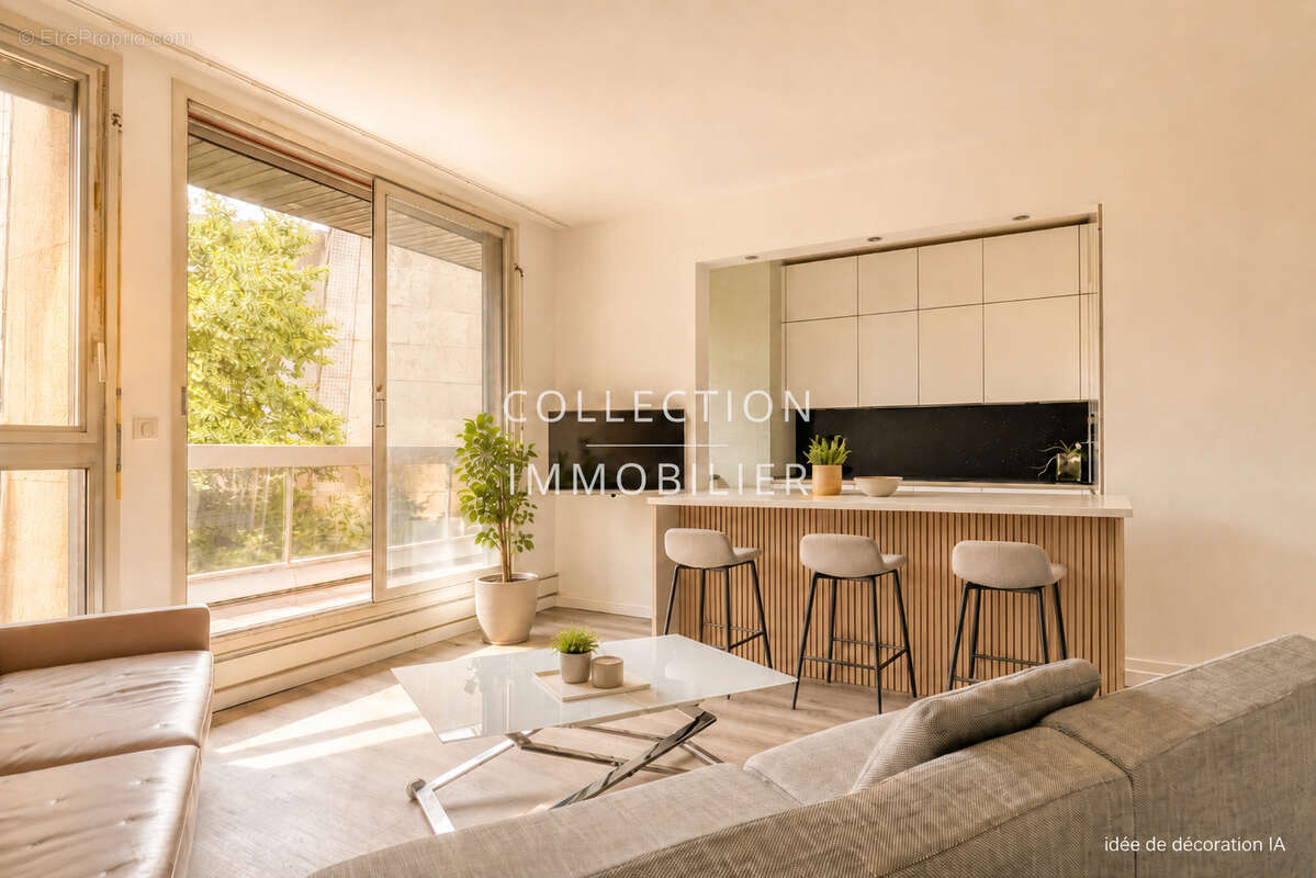 Appartement Boulogne Billancourt 2 pièces 56 m2 - photo 2