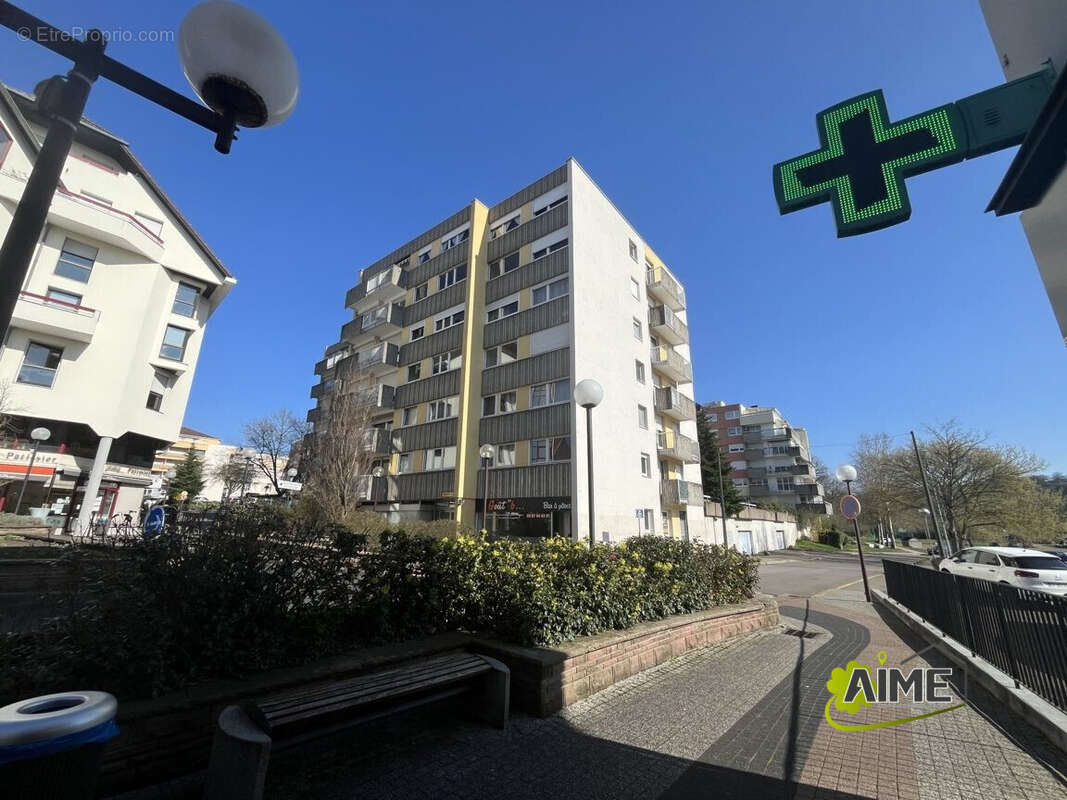 Côté Zone piétonne - Appartement à FORBACH
