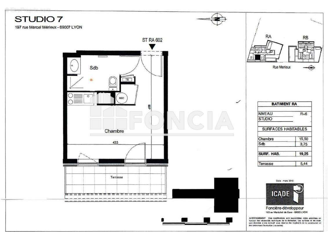 Appartement à LYON-7E
