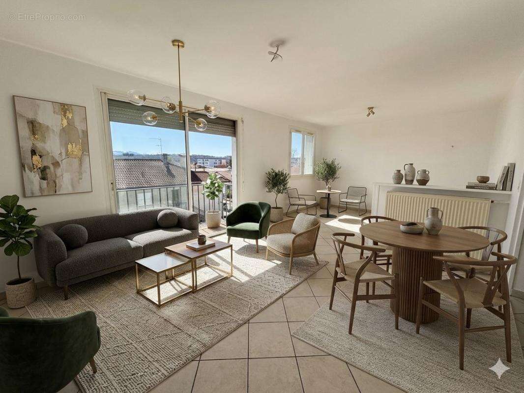 Billere-spacieux appartement familial avec balcon et vue pyrénées- deux garages - photo 4