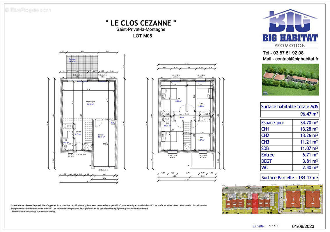 Maison à SAINT-PRIVAT-LA-MONTAGNE
