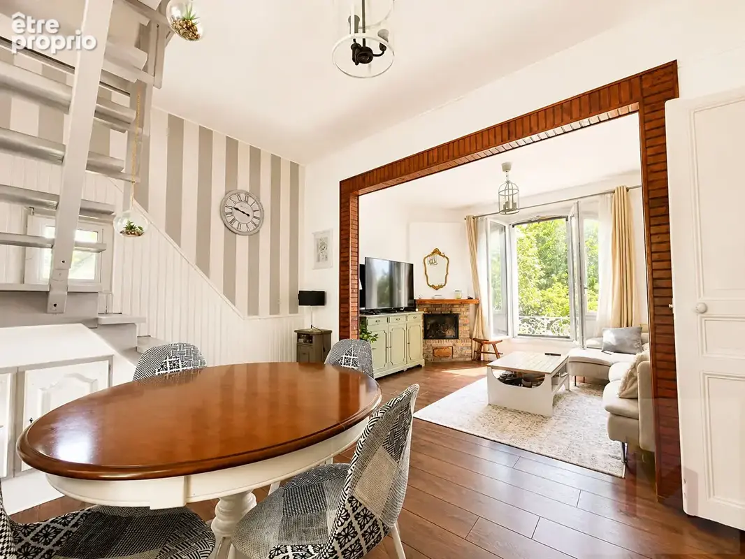 Maison pleine de charme en meulière, au calme et proche RER E - photo 4