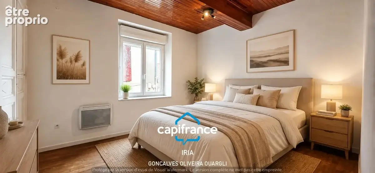 À vendre - Maison de ville en pierre avec terrasse privative - 2 chambres et grenier aménageable – Clairac (47190)Lot-et-Garonne - photo 9