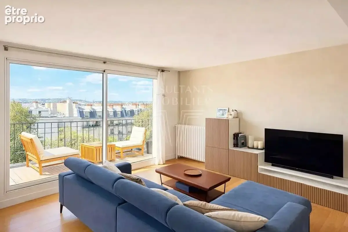 Terrasse en dernier étage - vue tour eiffel - 2 chambres - - photo 2