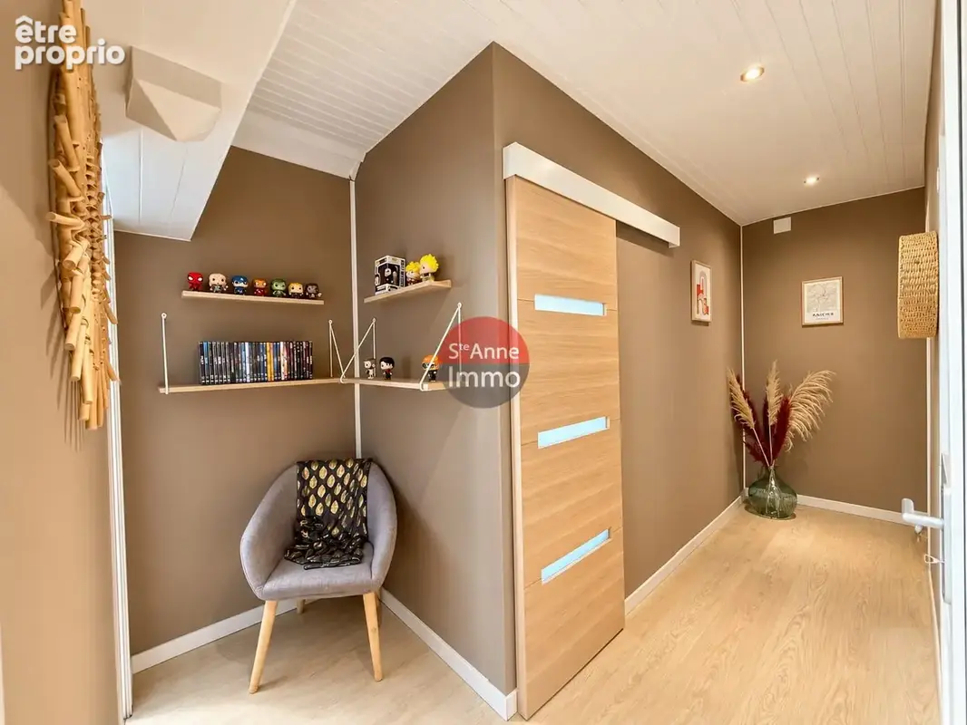 Champien - 96m2 - 3 chambres - 1 bureau - garages - jardin - terrasse - cave - photo 14