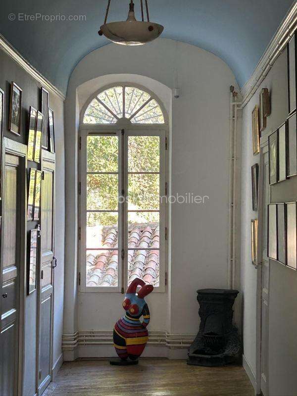 Château et sa maison de gardien - vue -terrain - piscine - dépendances - photo 11