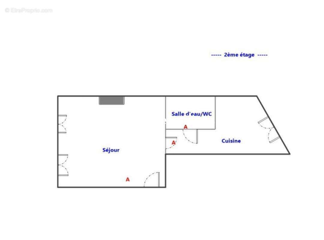 Appartement à PARIS-20E