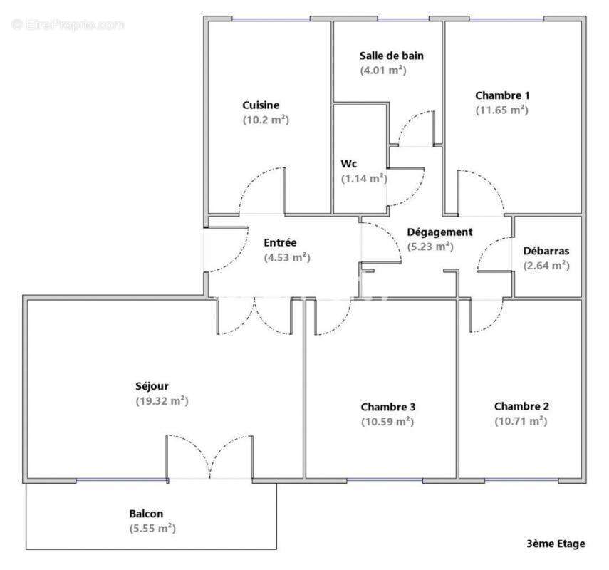 Appartement à OULLINS