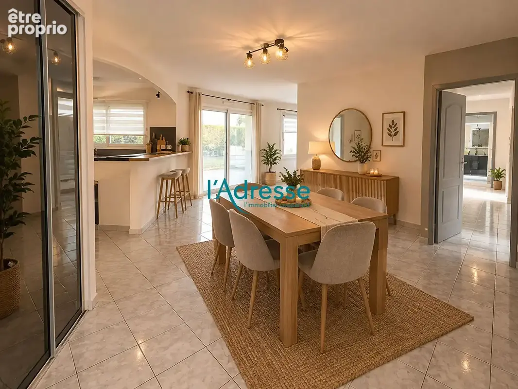 Maison de plain-pied de 120 m² - 5 chambres - photo 3