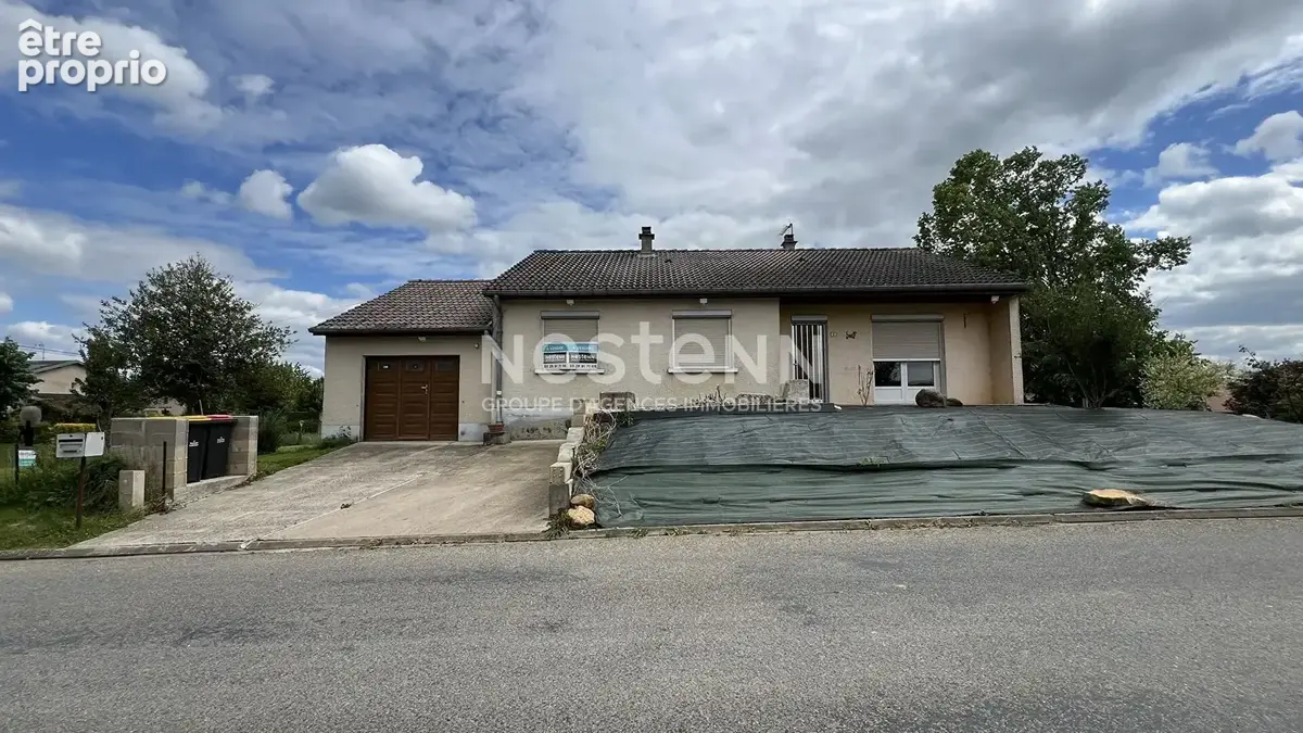EVRES : Maison de plain pied, 4 pièces, 3 chambres, garage et jardin - photo 3