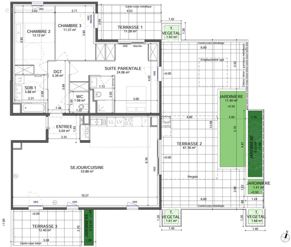 Appartement à MONTPELLIER
