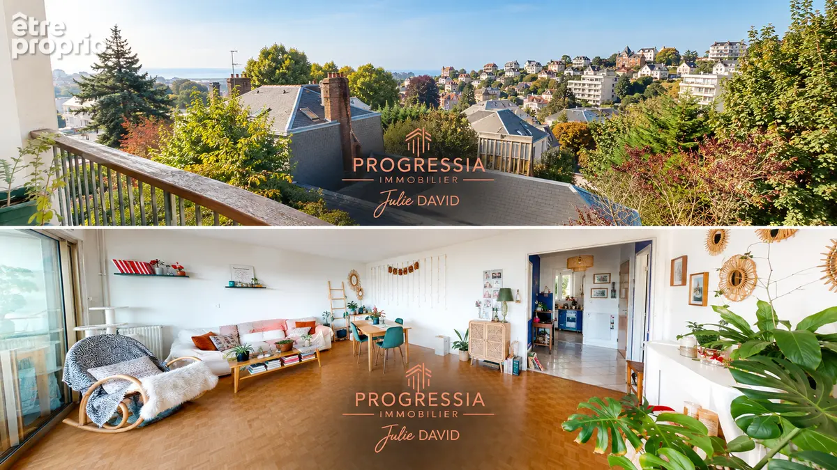 Appartement Sainte Adresse 4 pièce(s) 83 m2,2 chbres, ascenseur, balcon - photo 4