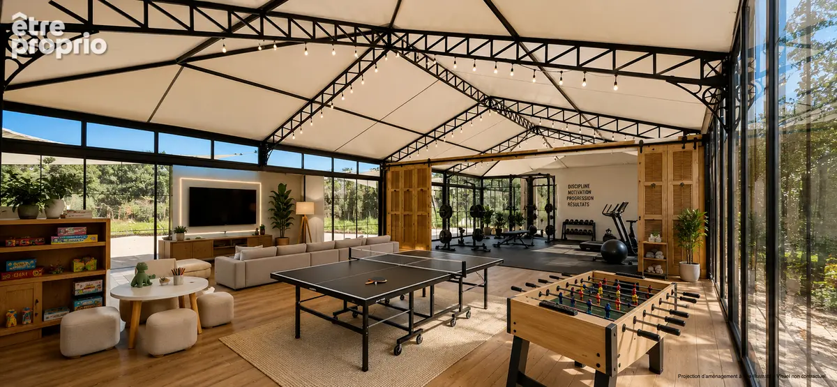Eygalières , domaine privé avec deux villas, deux piscines, padel et vue sur les Alpilles - photo 22
