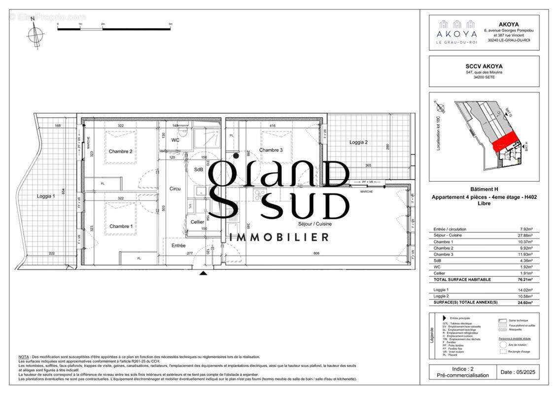 Appartement à LE GRAU-DU-ROI