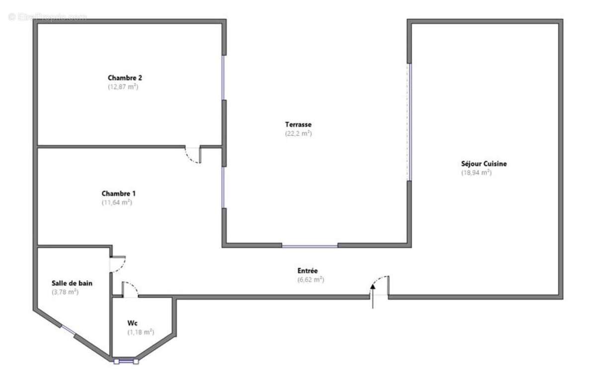 Appartement à PARIS-8E