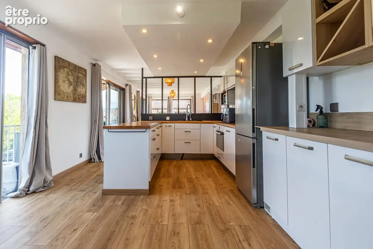 Agence immobiliere laforet - exclusivite - "cactus" - annecy - secteur meythet - appartement duplex t4 de 119.72m² - balcon - photo 4