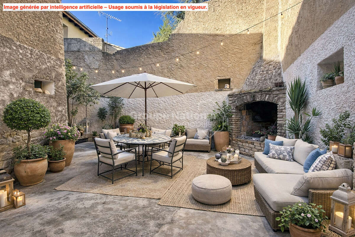 Maison de village à Robion, au pied du Luberon - photo 3