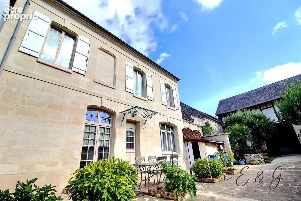 BURY 60250 - Maison bourgeoise 3 chambres, bureau et grande grange sur 429m² - photo 12