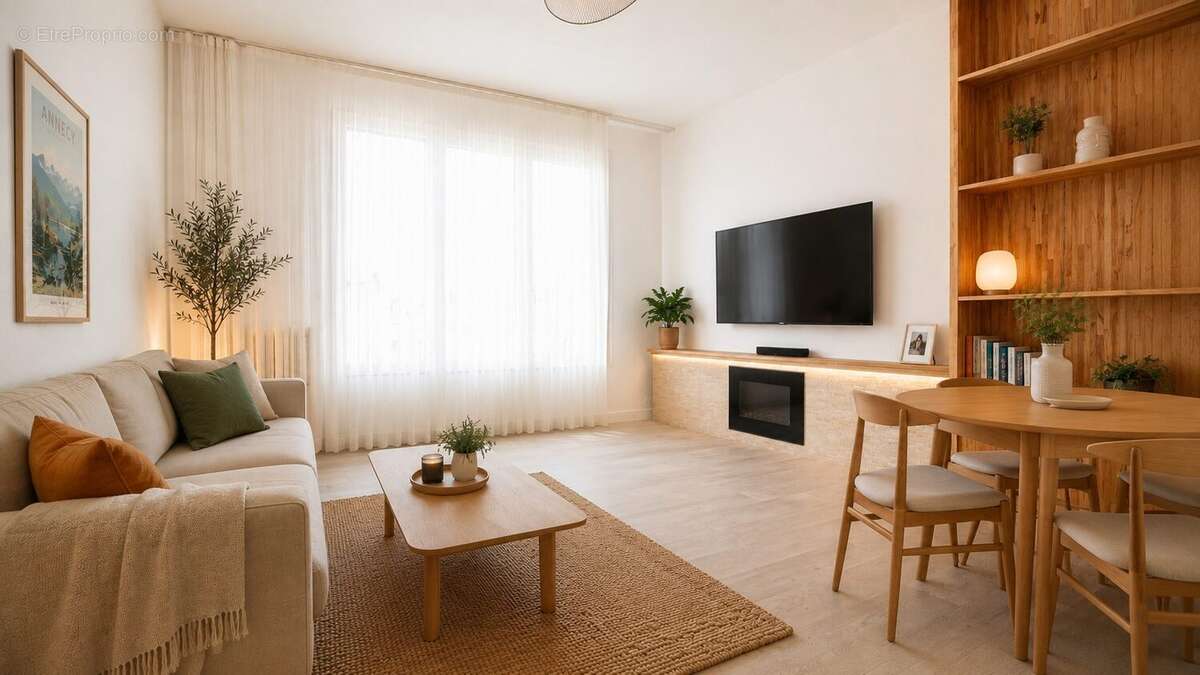 Appartement 3 pièces 57 m² à vendre à Cran-Gevrier (74960) - photo 3
