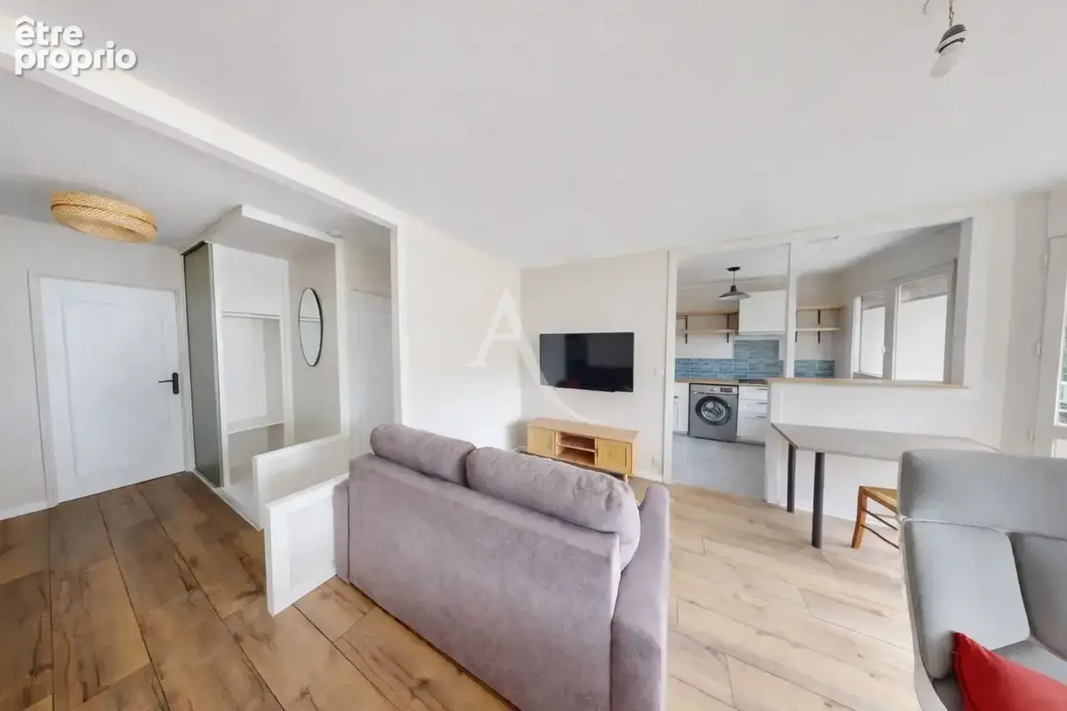Appartement t2 poitiers avec balcon au calme - photo 3