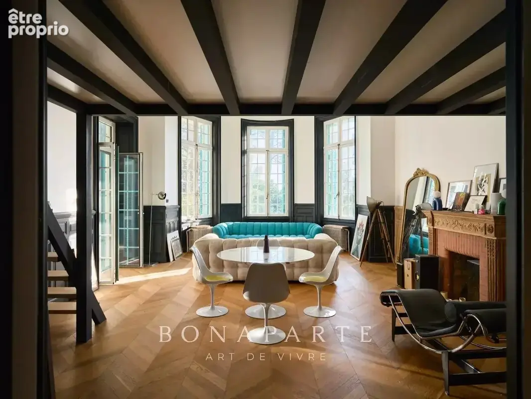 Exclusivite : vivre dans une demeure belle époque – appartement t3 avec jardin privatif et garage - photo 6