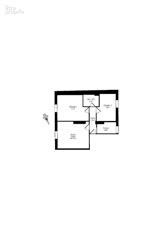 Suresnes Carnot - Appartement 3 pièces 42m² avec beau potentiel - photo 12