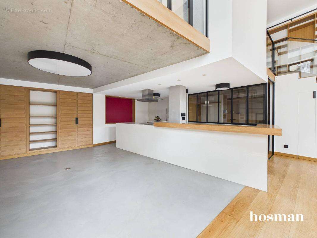 Loft en duplex – 3 pièces 1 chambre et 1 bureau – Terrasse privative - photo 4