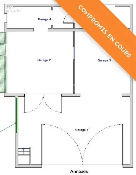 Maison avec une dépendance, sur 7 ares - photo 9