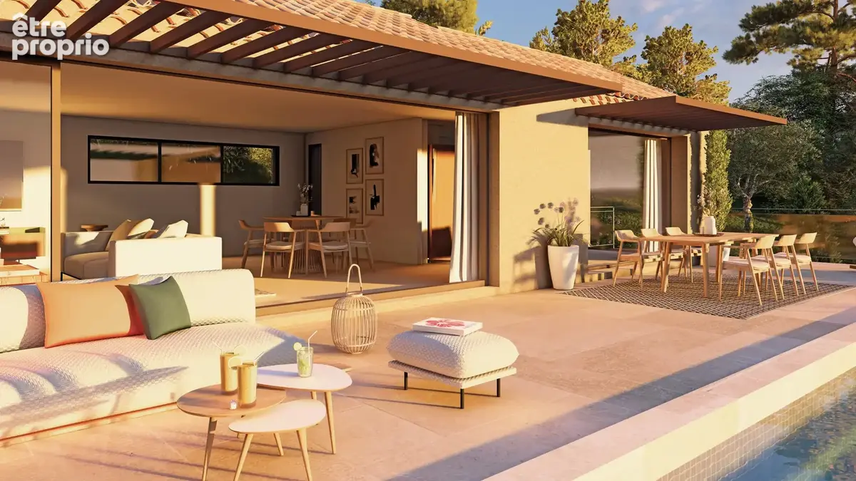 Terrain 1430m2 avec apercu mer et permis de construire purgé - les issambres - photo 7