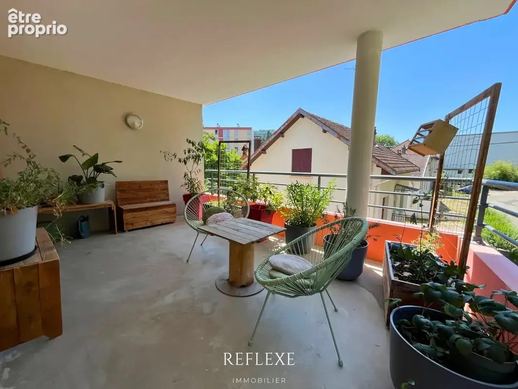 T2 coup de cœur avec terrasse de 19 m2 — Besançon Saint-Ferjeux - photo 2