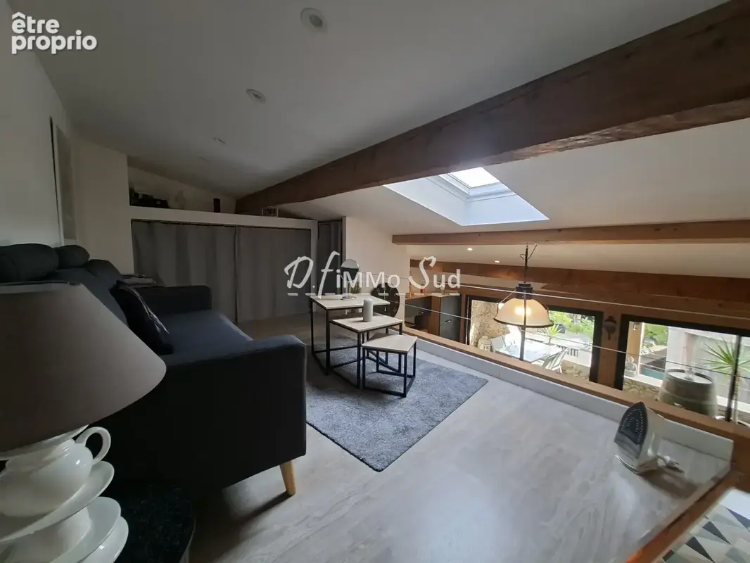 Maison de village vendue meublee : esprit loft et cocooning - photo 15