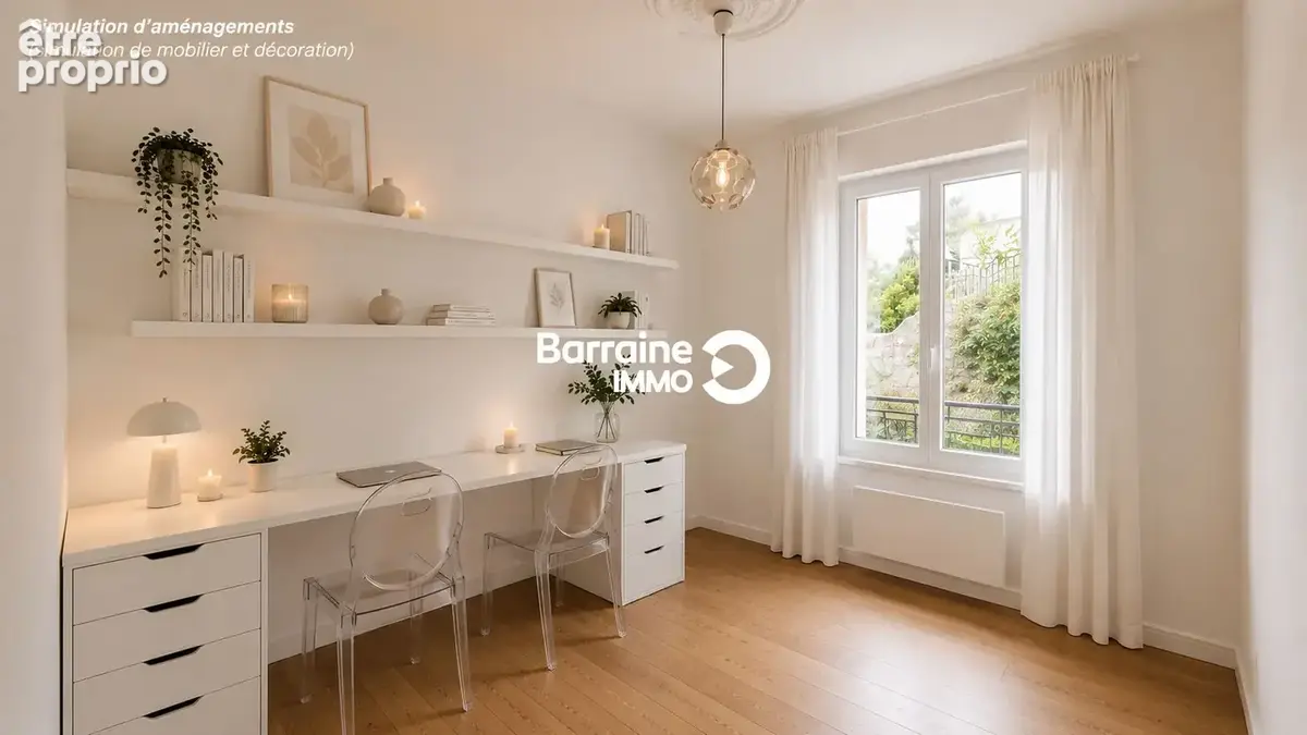 A vendre brest  saint marc le guelmeur maison 62.65 m² 2 chambres jardin 282 m² - photo 14